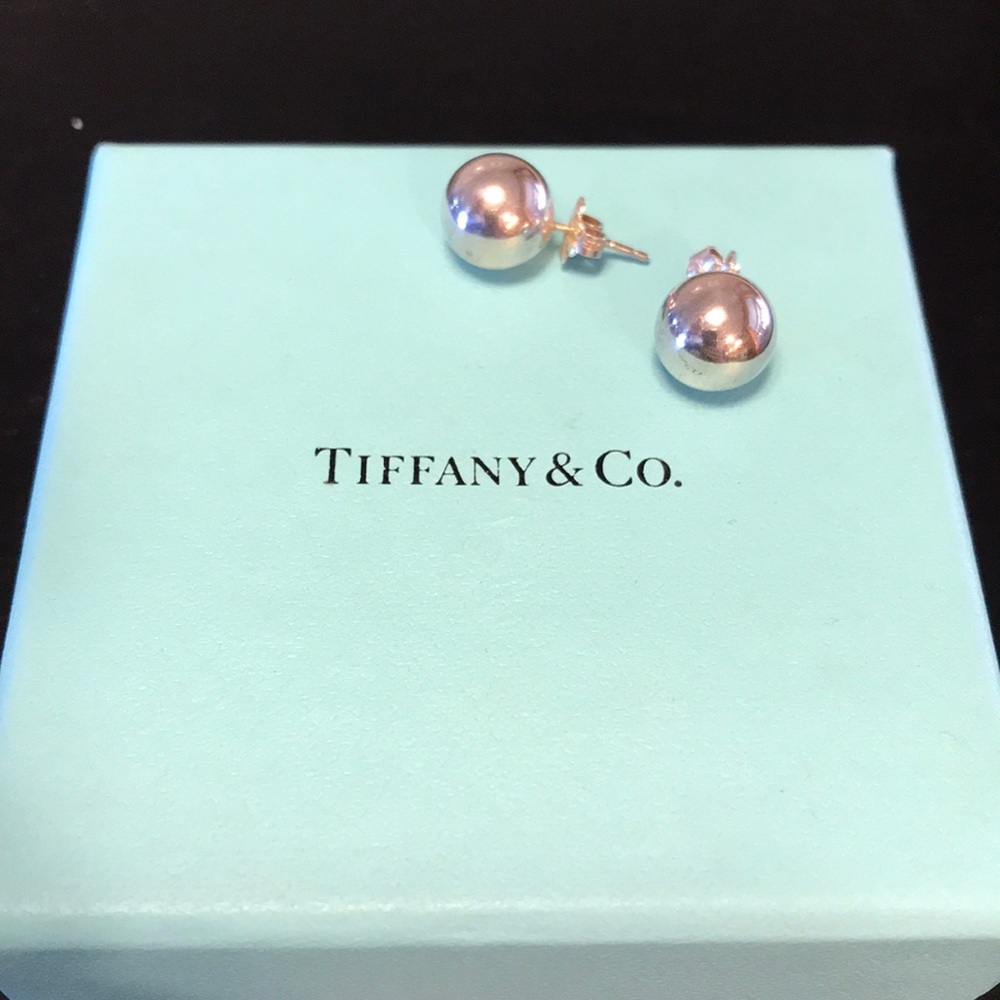 Sterling silver Tiffany earrings